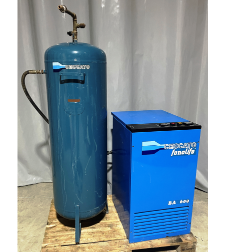 Compressore silenziato Fonolife BA600 con serbatoio 270 lt